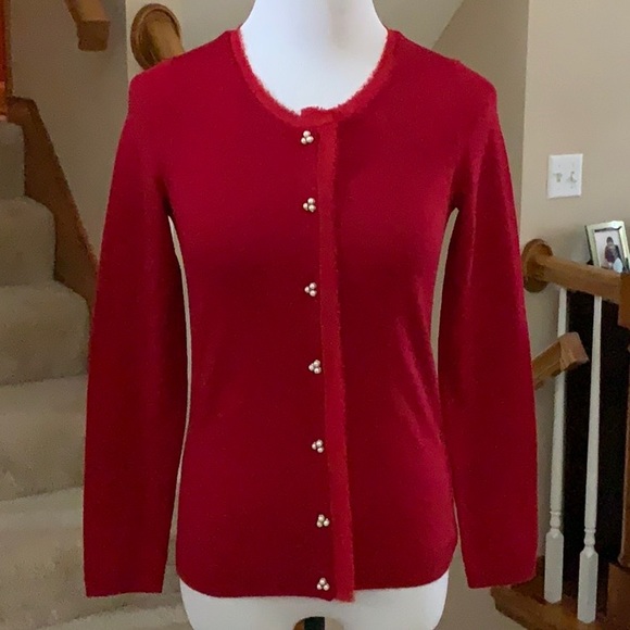 TALBOTS Merino Wool Cardigan - Picture 1 of 6